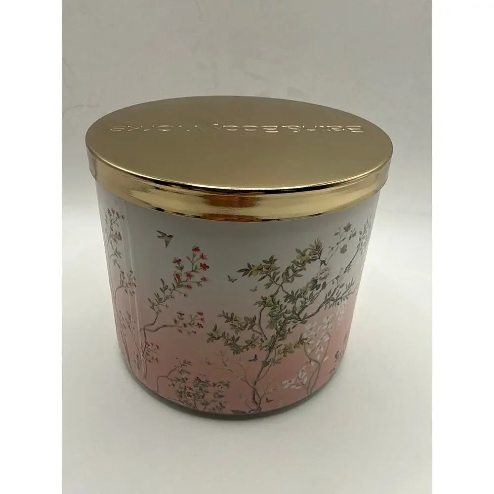 Bath & Body Works Forever Cherry Blossom 3-Wick Candle New 14.5 oz Spring